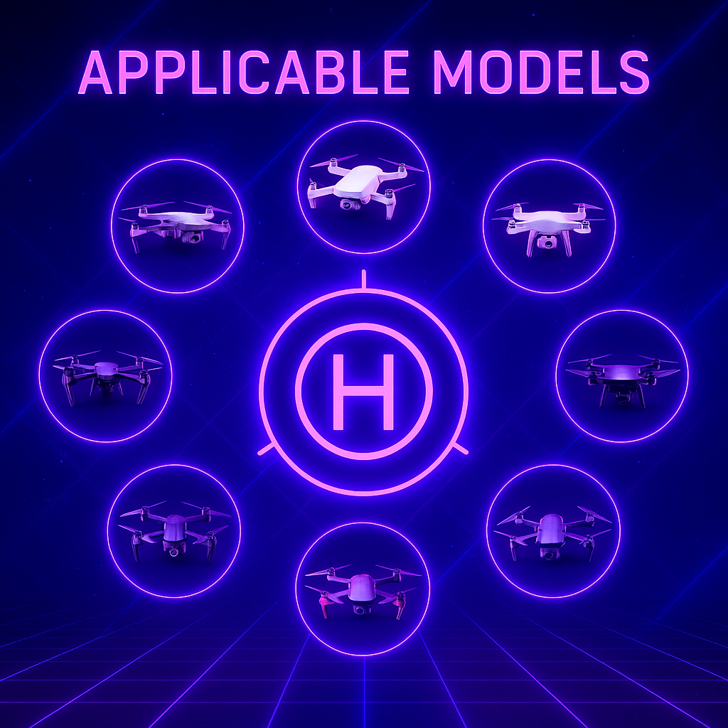 SKYPOINT 55/75cm Drone Quadcopters Accessories Universal Foldable Landing Pads