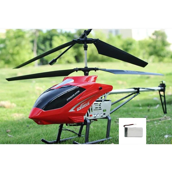 SKYPOINT Rc Helicopter With Remote Control Extra Durable Big Plane Toy For Kids Drone Model Outdoor 3.5CH 80cm Aircraft Large Helicoptero