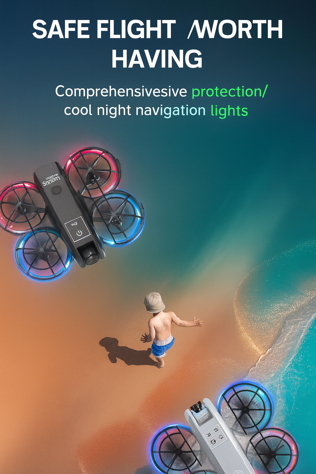 SKYPOINT K100 MAX Drone with 5KM Range 8K Dual Camera 180 Obstacle Avoidance HD Video FPV Optical Flow Quadcopter Aerial Photography Toy