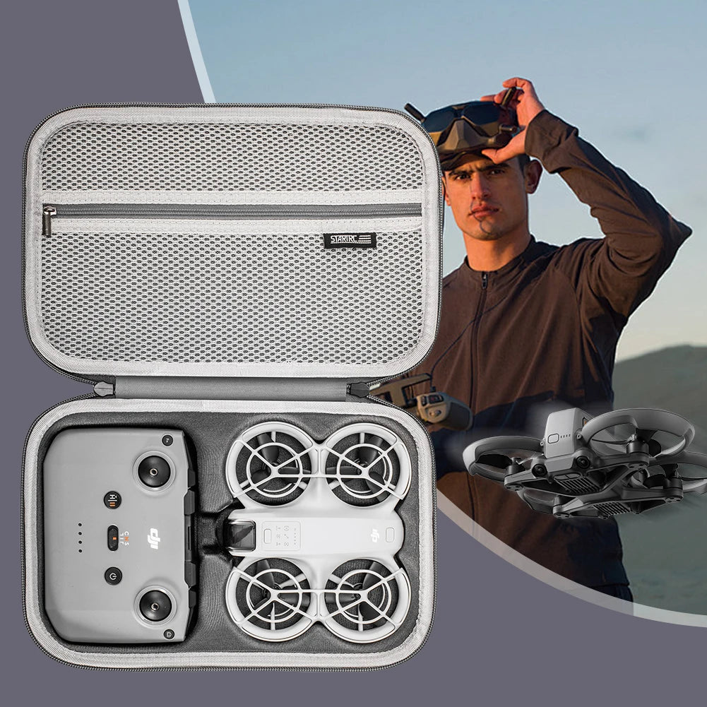 SKYPOINT Storage Bag for DJI Neo Drone Waterproof Portable Case Dustproof Carrying Box for DJI RC Smart Controller Accessories