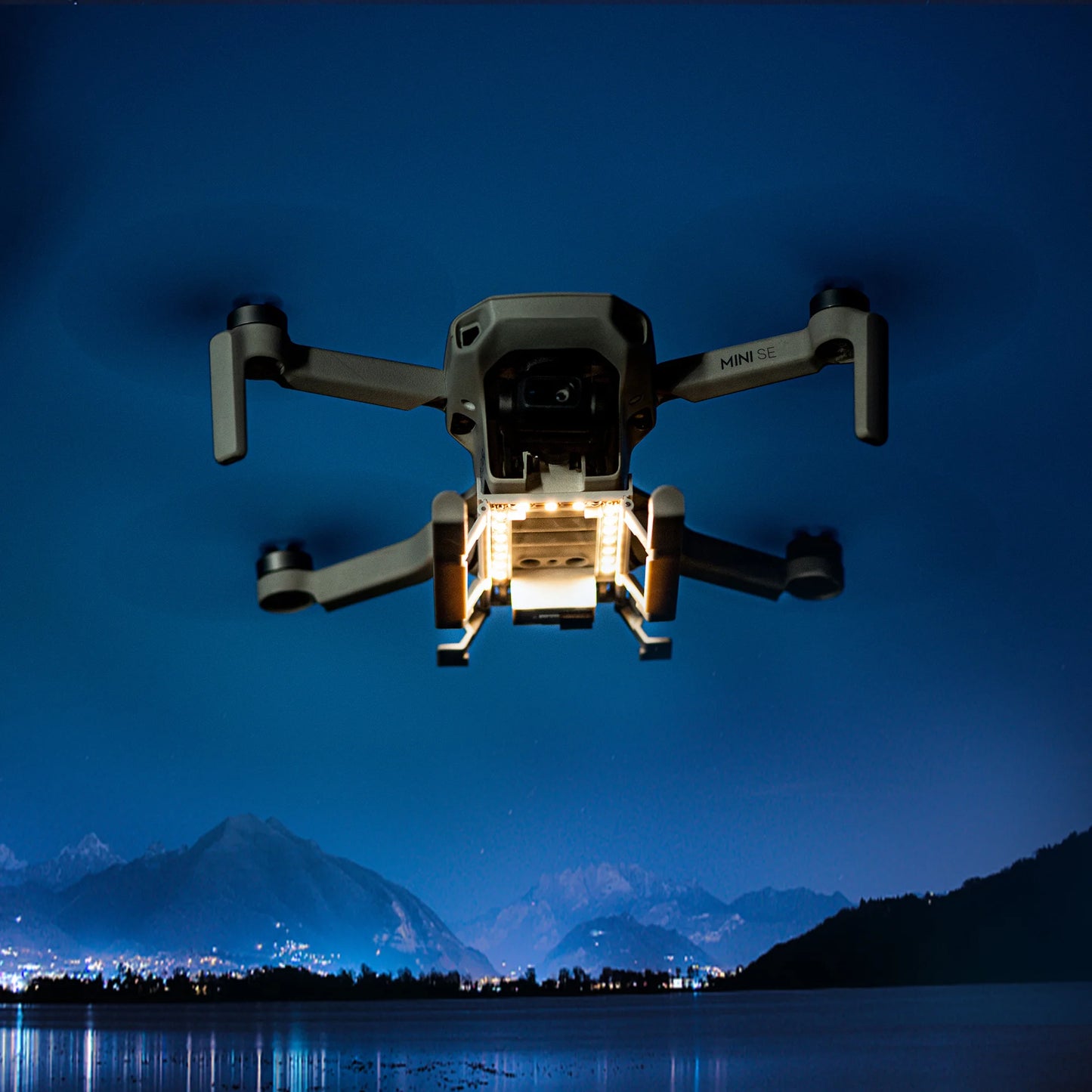 SKYPOINT Mini 2SE Colorful LED Landing Gear for DJI Mini 4K/Mini 2 Drone Accessory Foldable Landing Gear with Flash LED Lights