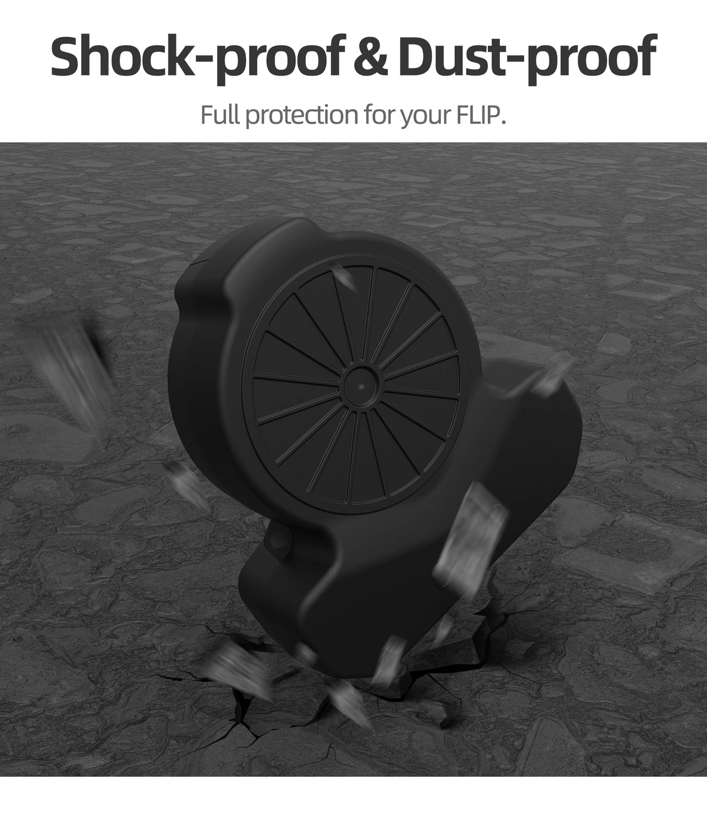 SKYPOINT For DJI Flip Drone Waterproof Shockproof Storage Case Portable Travel Bag with Lanyard Carry Box Drone Accessories