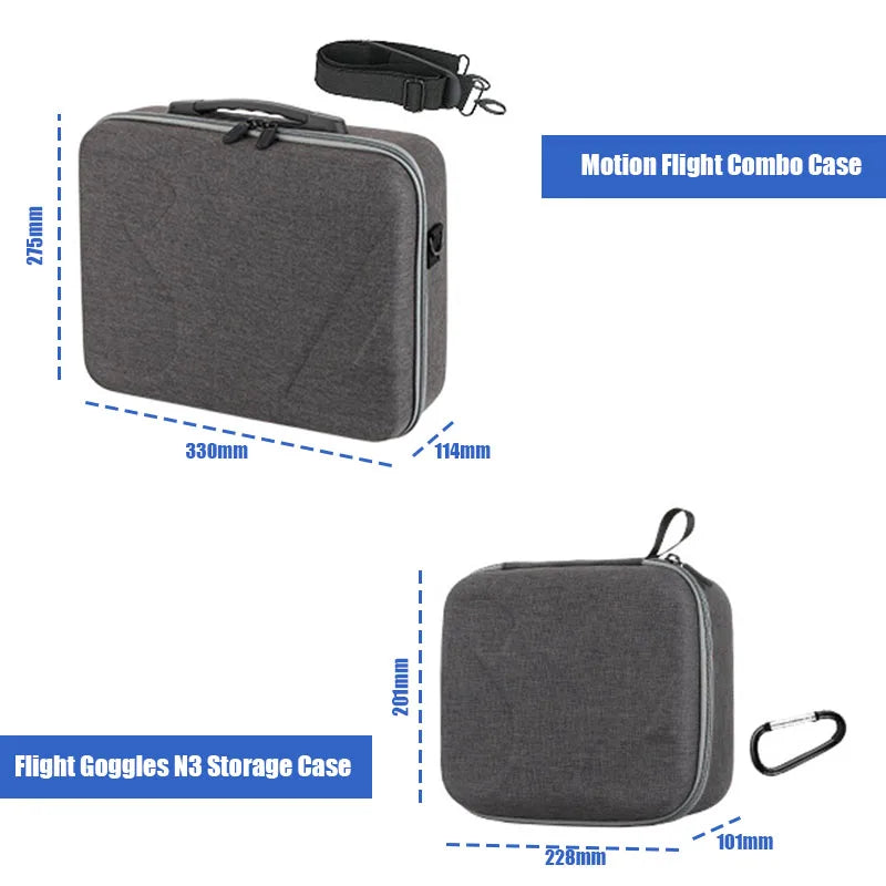 SKYPOINT VOLODYMYR for DJI NEO Portable Case Waterproof Bag Charger Battery Base Storage Box Handbag Glasses N3 Carrying Box Drone