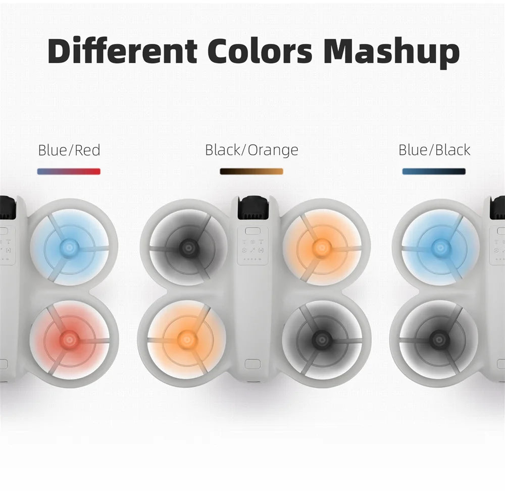 SKYPOINT Propeller Drone Blade Props For DJI NEO Storage Case Replacement Kit Light Weight Colorful Wing Fans Low Noise Accessories Set