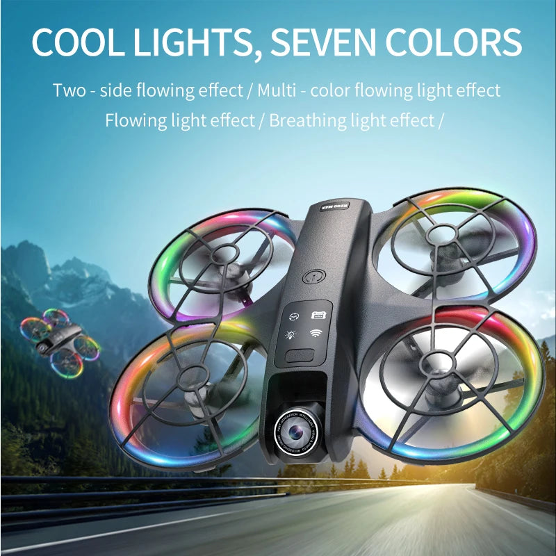 SKYPOINT NEW K200 MAX Drone Large Ultra HD Screen Remote 8K Aerial Vehicle GPS Brushless Motor Long Flight Time 5G Dual Camera Quadcopter