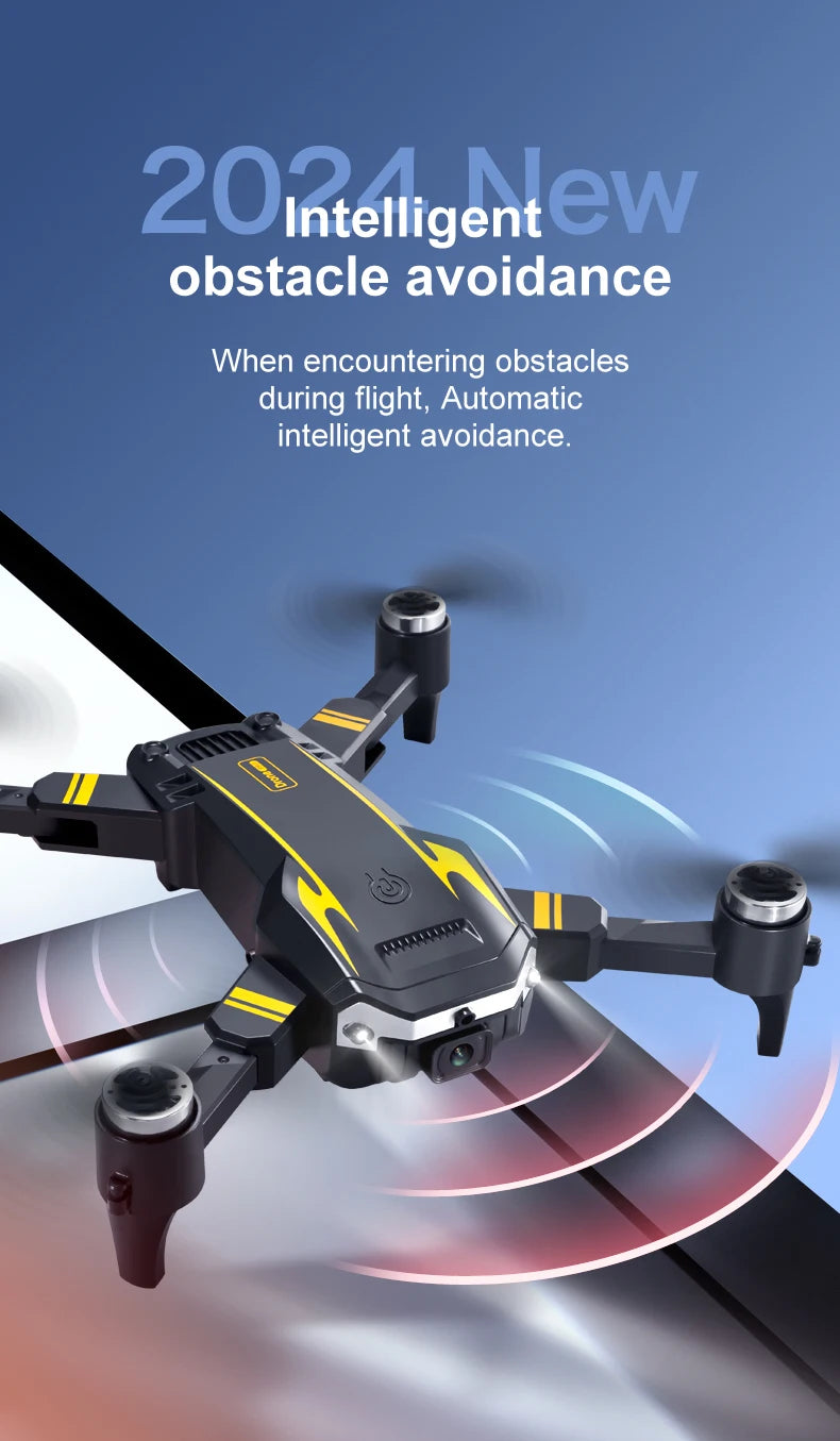 SKYPOINT Xiaomi S6 pro Drone Aerial 8K HD Professional Foldable Obstacle Avoidance Quadcopter Dual Camera GPS WIFI RC UAV Christmas Gifts