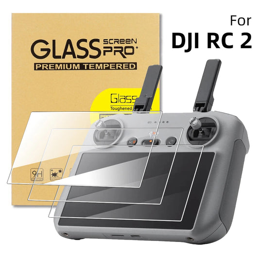 SKYPOINT Tempered Glass for DJI Mini 4 Pro RC 2 Remote Control Screen Protector for DJI Mini4 Pro RC2 Anti-scratch Film Glass Accessories