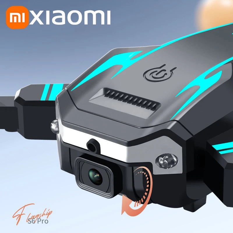 SKYPOINT Xiaomi S6 pro Drone Aerial 8K HD Professional Foldable Obstacle Avoidance Quadcopter Dual Camera GPS WIFI RC UAV Christmas Gifts