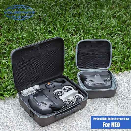 SKYPOINT VOLODYMYR for DJI NEO Portable Case Waterproof Bag Charger Battery Base Storage Box Handbag Glasses N3 Carrying Box Drone