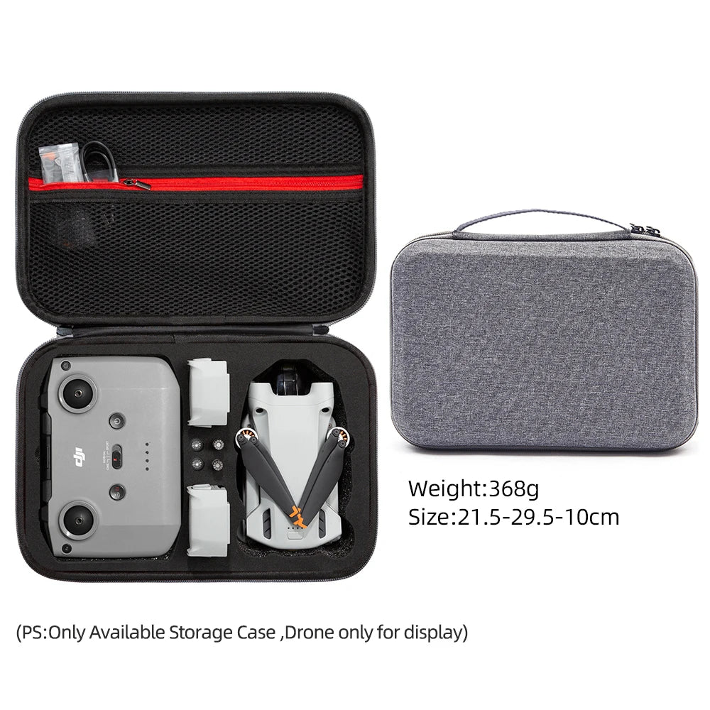 SKYPOINT Storage Bag For DJI Mini 3 Pro Drone Remote Controller Handbag Carrying Case for DJI Mavic Mini 4 Portable Box Accessories