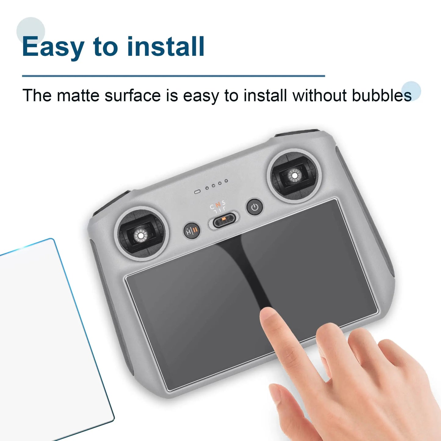 SKYPOINT Tempered Glass for DJI Mini 4 Pro RC 2 Remote Control Screen Protector for DJI Mini4 Pro RC2 Anti-scratch Film Glass Accessories