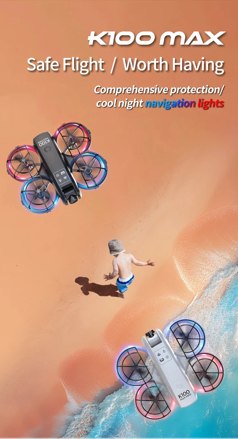 SKYPOINT max drone with 5KM Range 8K Dual Camera 180 Obstacle Avoidance HD Video FPV Optical Flow Quadcopter Aerial Photography Toy