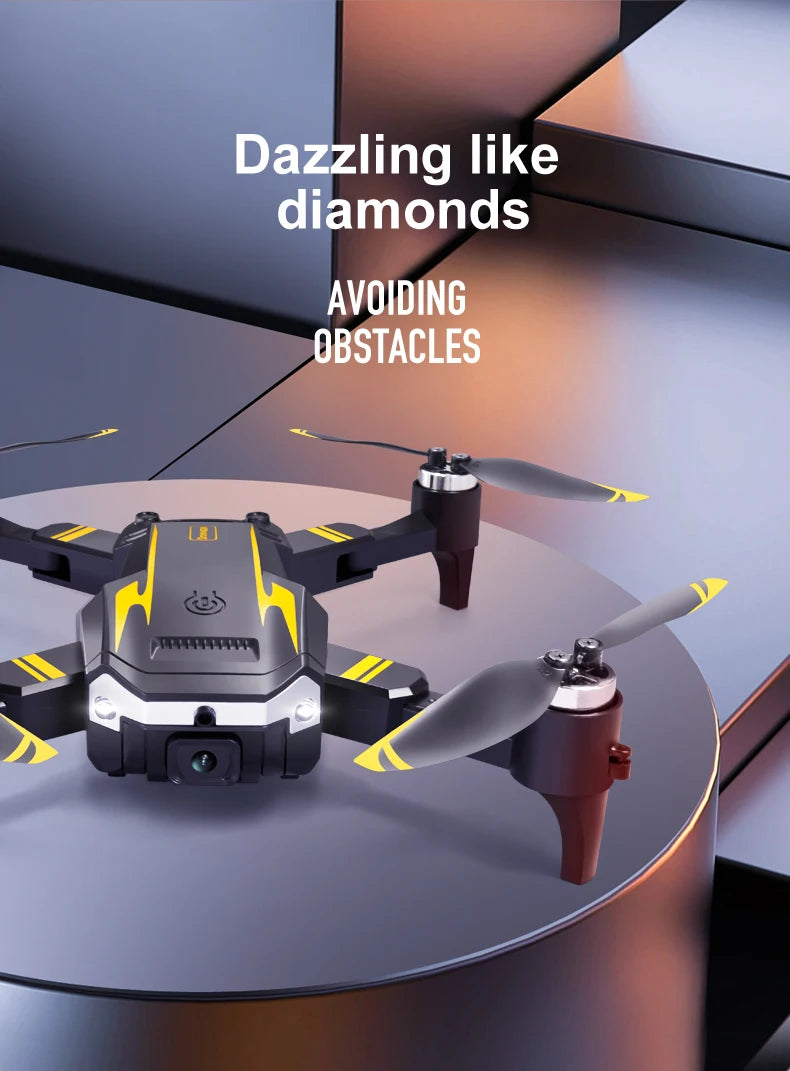 SKYPOINT Xiaomi S6 pro Drone Aerial 8K HD Professional Foldable Obstacle Avoidance Quadcopter Dual Camera GPS WIFI RC UAV Christmas Gifts