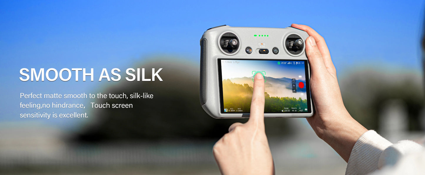 SKYPOINT Tempered Glass for DJI Mini 4 Pro RC 2 Remote Control Screen Protector for DJI Mini4 Pro RC2 Anti-scratch Film Glass Accessories