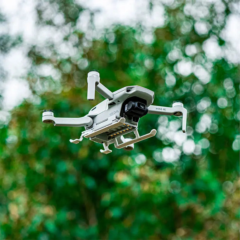 SKYPOINT Mini 2SE Colorful LED Landing Gear for DJI Mini 4K/Mini 2 Drone Accessory Foldable Landing Gear with Flash LED Lights