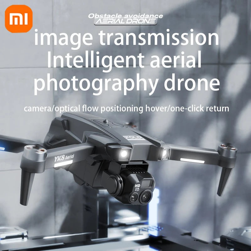 SKYPOINT Xiaomi YK8 Pro Drone 8K Aerial HD Professional Omnidirectional infrared Intelligent Obstacle Avoidance 5G WIFI Brushless Drone