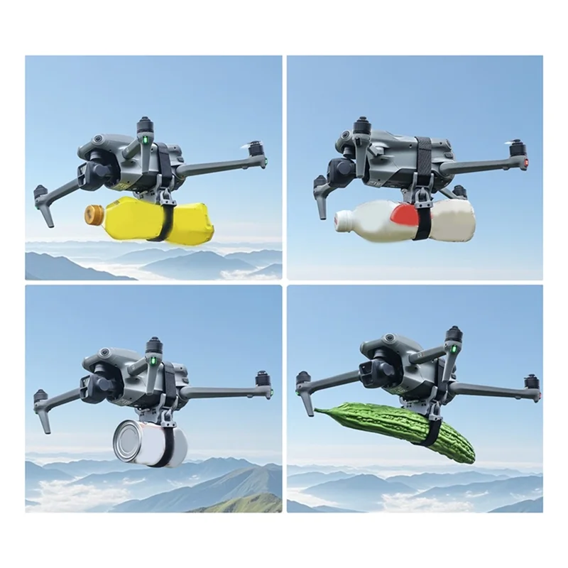 DJI Air2/Air2s Light-Sensitive Airdropper: Drone Throwing Mechanism For Effective Water And Rescue Supplyabgi