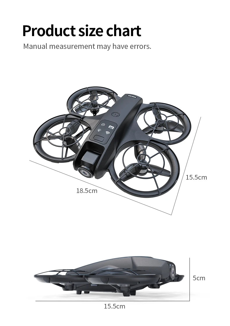 SKYPOINT NEW K200 MAX Drone Large Ultra HD Screen Remote 8K Aerial Vehicle GPS Brushless Motor Long Flight Time 5G Dual Camera Quadcopter