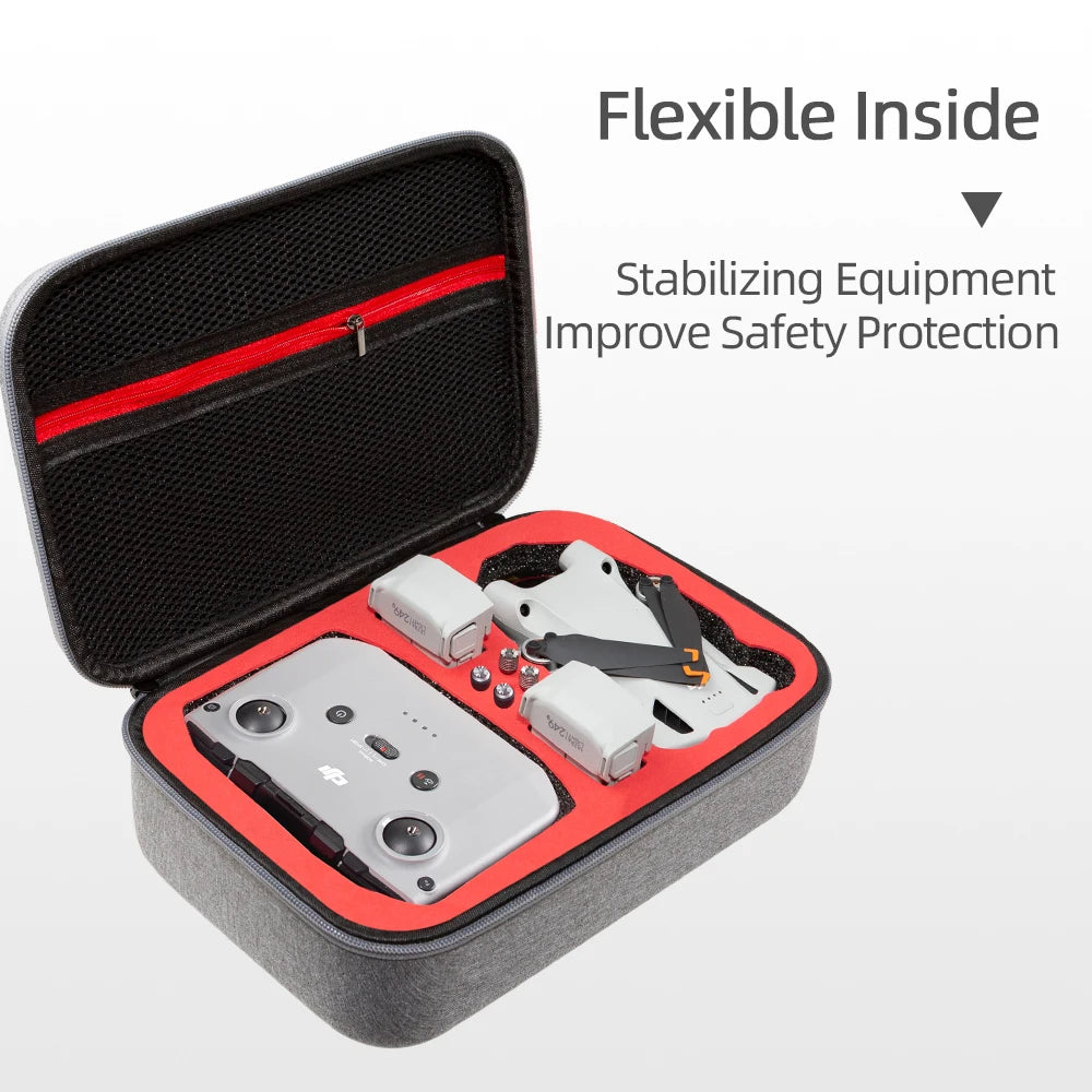SKYPOINT Storage Bag For DJI Mini 3 Pro Drone Remote Controller Handbag Carrying Case for DJI Mavic Mini 4 Portable Box Accessories