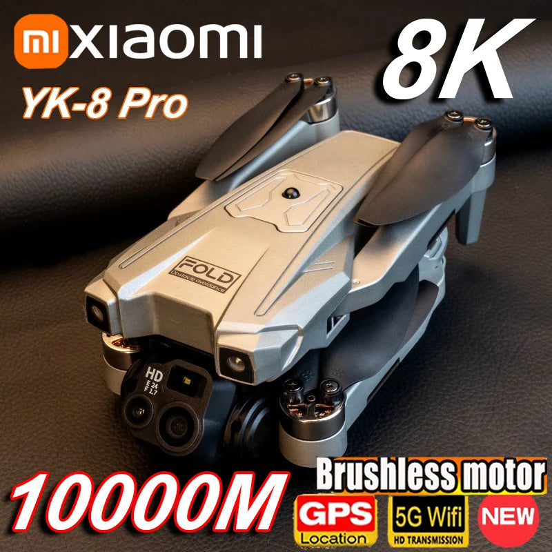 SKYPOINT Xiaomi YK8 Pro Drone 8K Aerial HD Professional Omnidirectional infrared Intelligent Obstacle Avoidance 5G WIFI Brushless Drone
