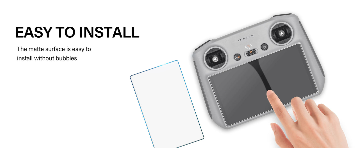 SKYPOINT Tempered Glass for DJI Mini 4 Pro RC 2 Remote Control Screen Protector for DJI Mini4 Pro RC2 Anti-scratch Film Glass Accessories