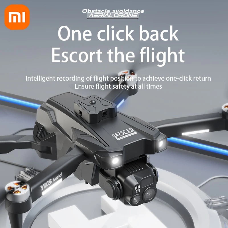 SKYPOINT Xiaomi YK8 Pro Drone 8K Aerial HD Professional Omnidirectional infrared Intelligent Obstacle Avoidance 5G WIFI Brushless Drone