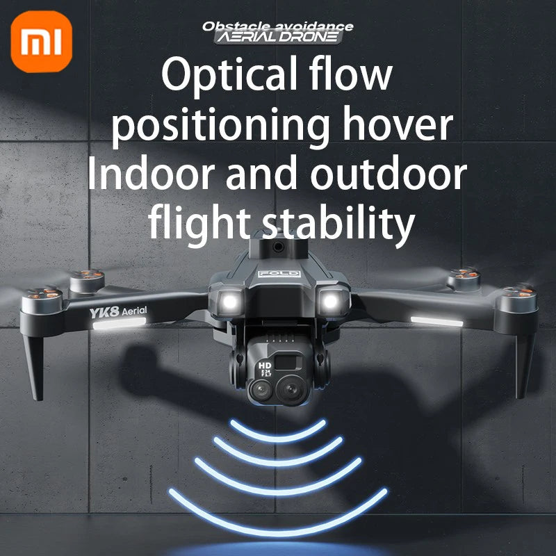 SKYPOINT Xiaomi YK8 Pro Drone 8K Aerial HD Professional Omnidirectional infrared Intelligent Obstacle Avoidance 5G WIFI Brushless Drone