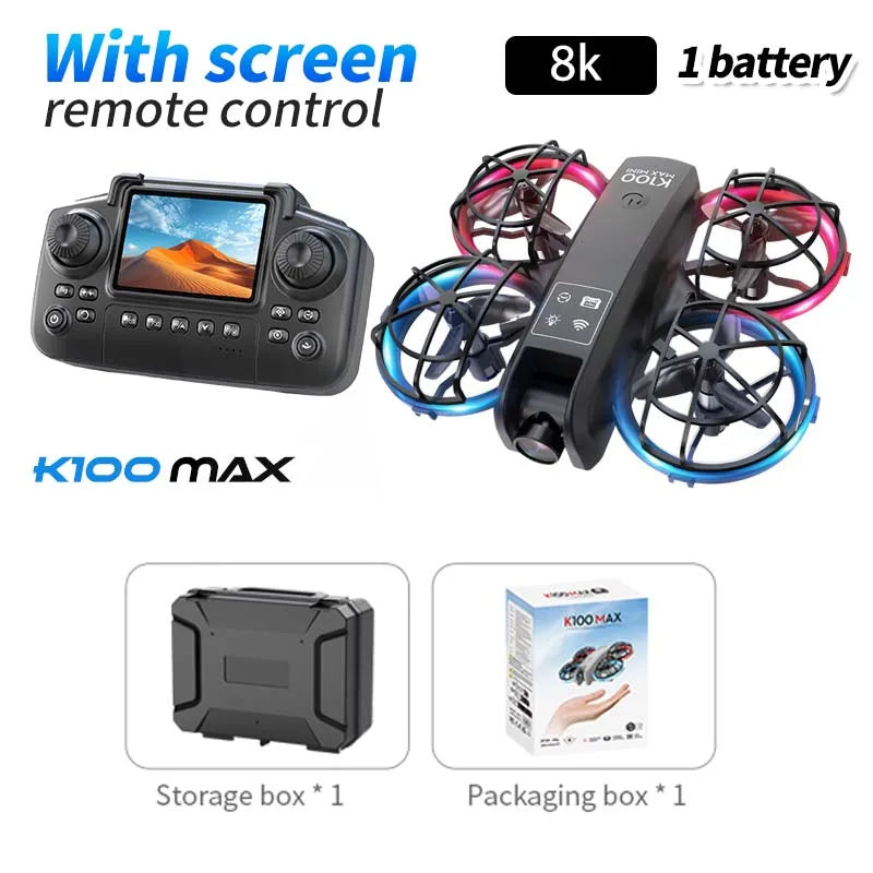 SKYPOINT max drone with 5KM Range 8K Dual Camera 180 Obstacle Avoidance HD Video FPV Optical Flow Quadcopter Aerial Photography Toy