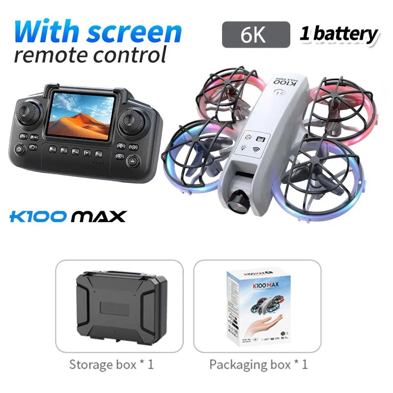 SKYPOINT max drone with 5KM Range 8K Dual Camera 180 Obstacle Avoidance HD Video FPV Optical Flow Quadcopter Aerial Photography Toy