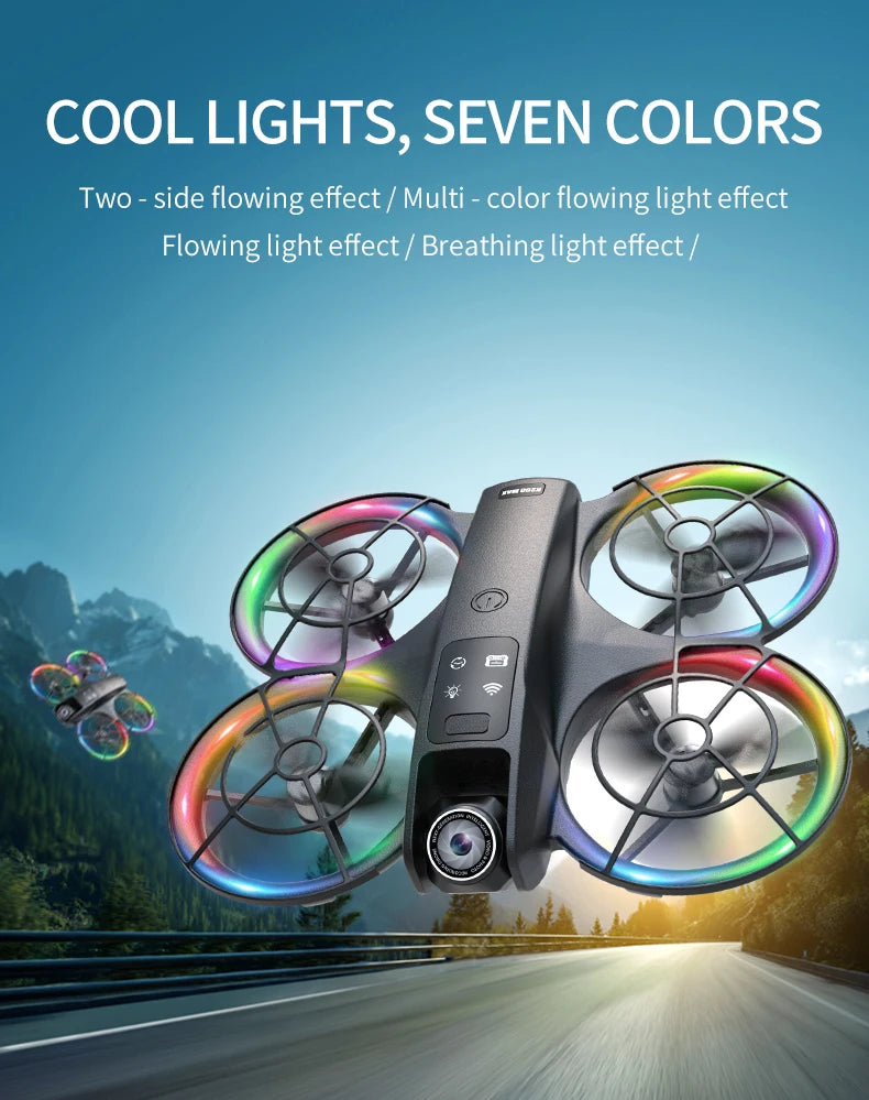 SKYPOINT NEW K200 MAX Drone Large Ultra HD Screen Remote 8K Aerial Vehicle GPS Brushless Motor Long Flight Time 5G Dual Camera Quadcopter