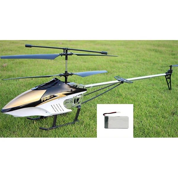 SKYPOINT Rc Helicopter With Remote Control Extra Durable Big Plane Toy For Kids Drone Model Outdoor 3.5CH 80cm Aircraft Large Helicoptero