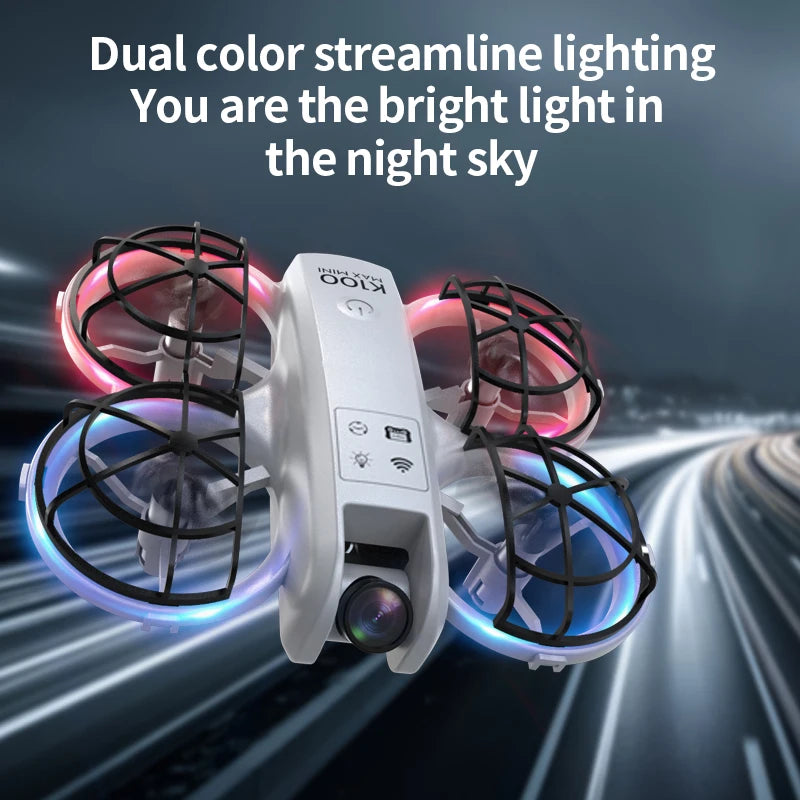SKYPOINT max drone with 5KM Range 8K Dual Camera 180 Obstacle Avoidance HD Video FPV Optical Flow Quadcopter Aerial Photography Toy