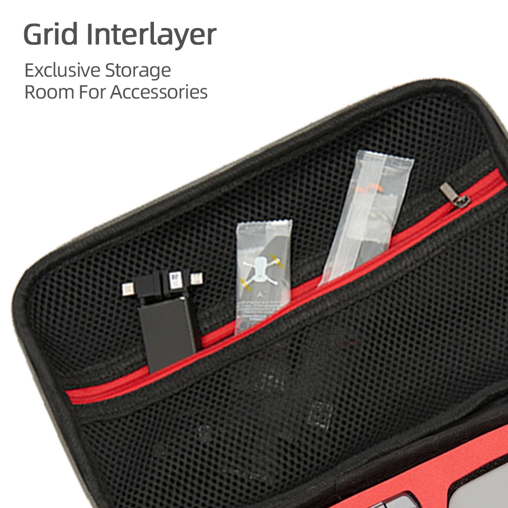 SKYPOINT Storage Bag For DJI Mini 3 Pro Drone Remote Controller Handbag Carrying Case for DJI Mavic Mini 4 Portable Box Accessories
