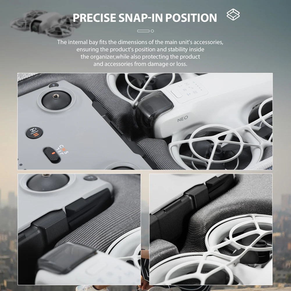 SKYPOINT Storage Bag for DJI Neo Drone Waterproof Portable Case Dustproof Carrying Box for DJI RC Smart Controller Accessories