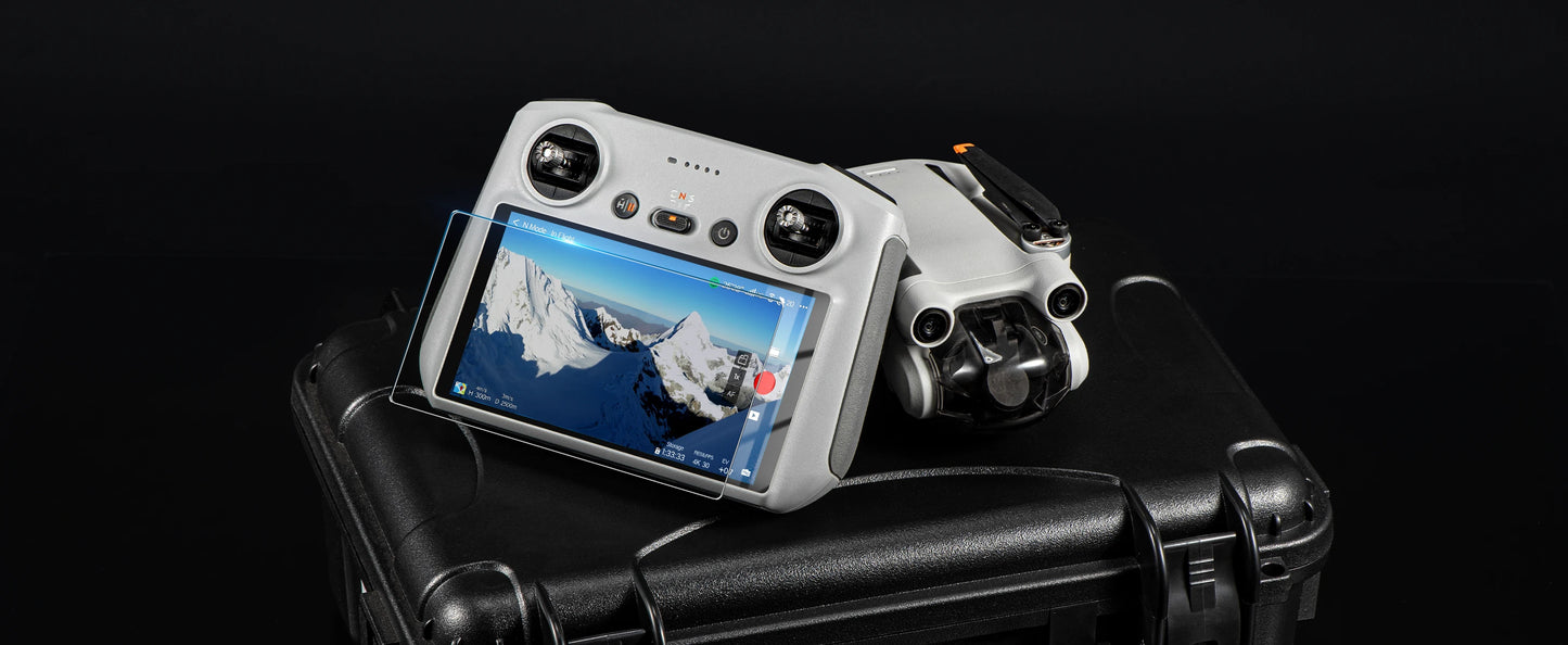 SKYPOINT Tempered Glass for DJI Mini 4 Pro RC 2 Remote Control Screen Protector for DJI Mini4 Pro RC2 Anti-scratch Film Glass Accessories