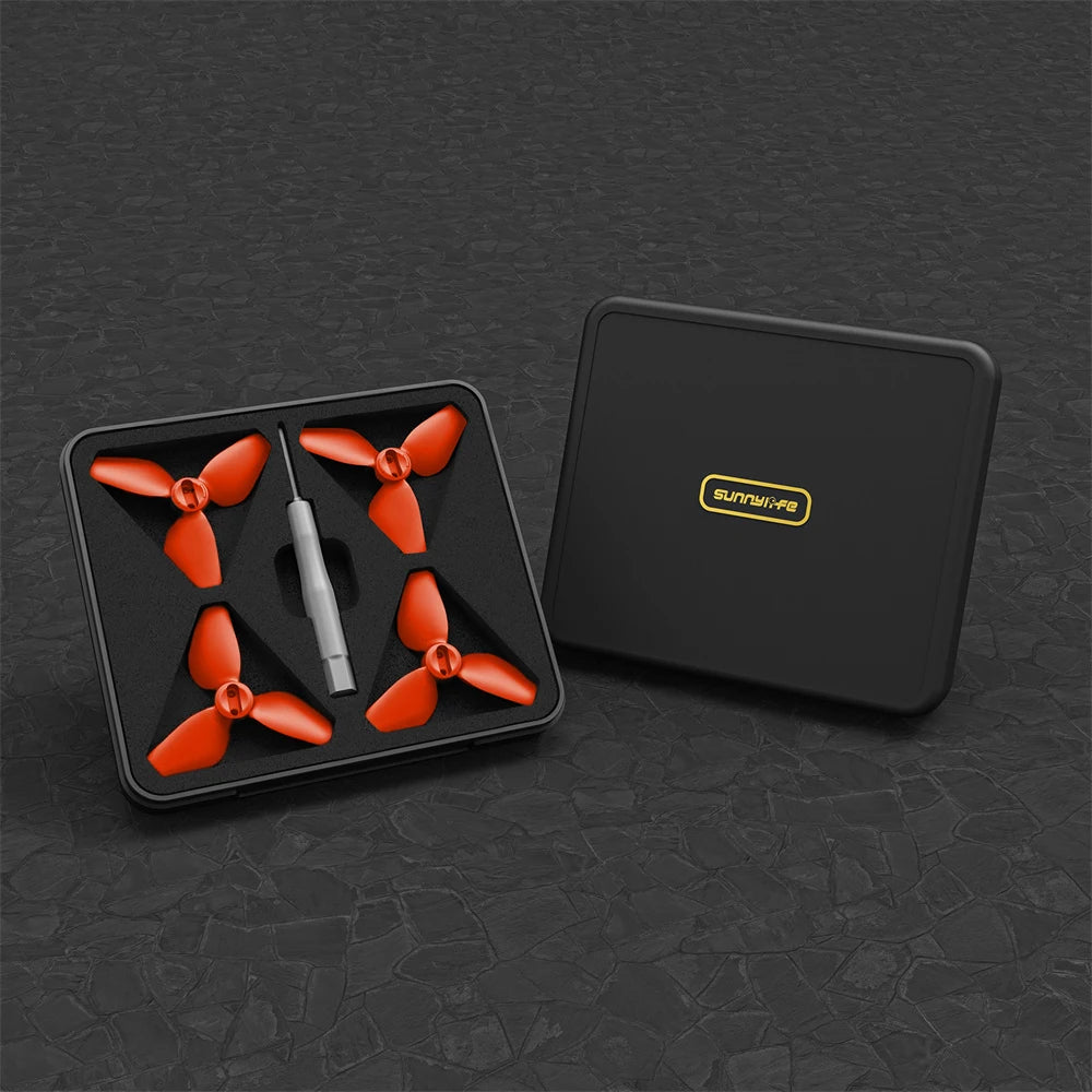 SKYPOINT Propeller Drone Blade Props For DJI NEO Storage Case Replacement Kit Light Weight Colorful Wing Fans Low Noise Accessories Set